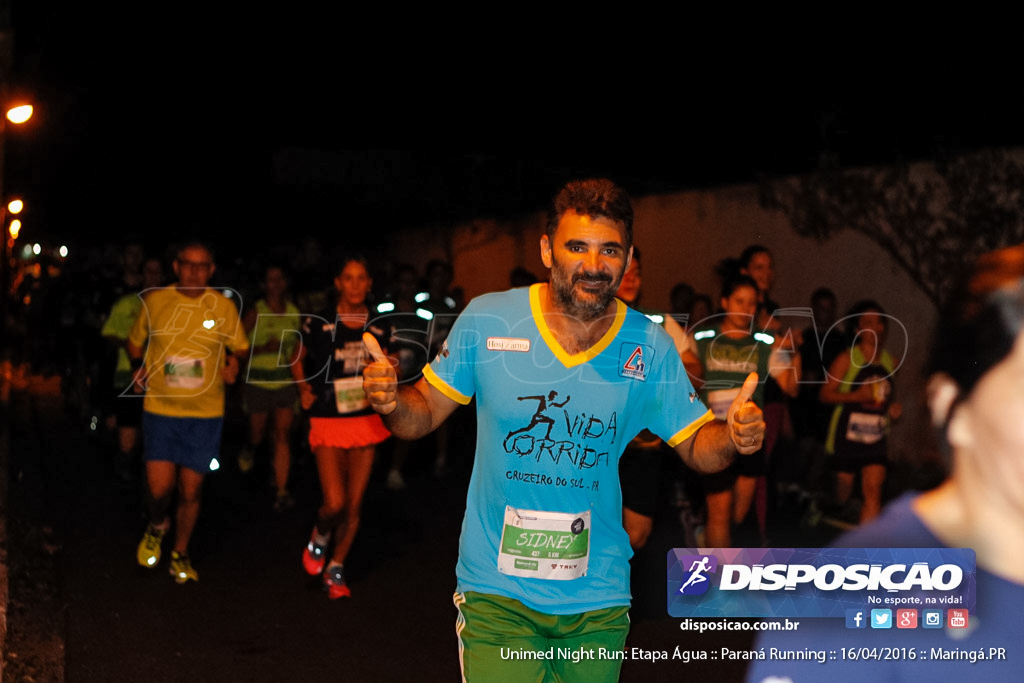 Unimed Night Run: Etapa Água :: Paraná Running 2016