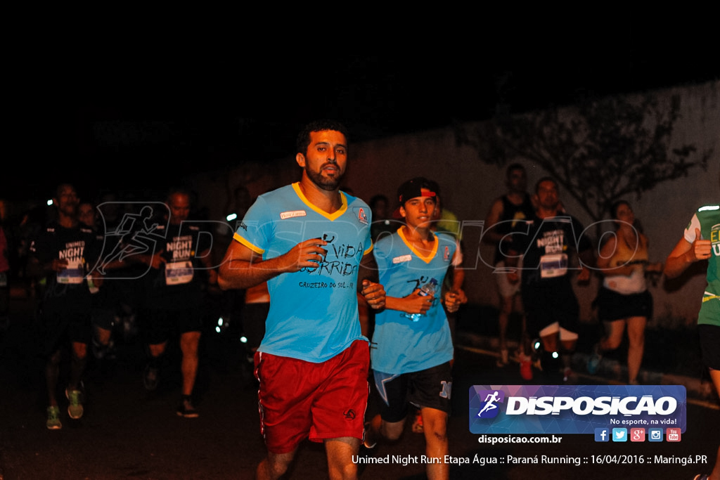 Unimed Night Run: Etapa Água :: Paraná Running 2016