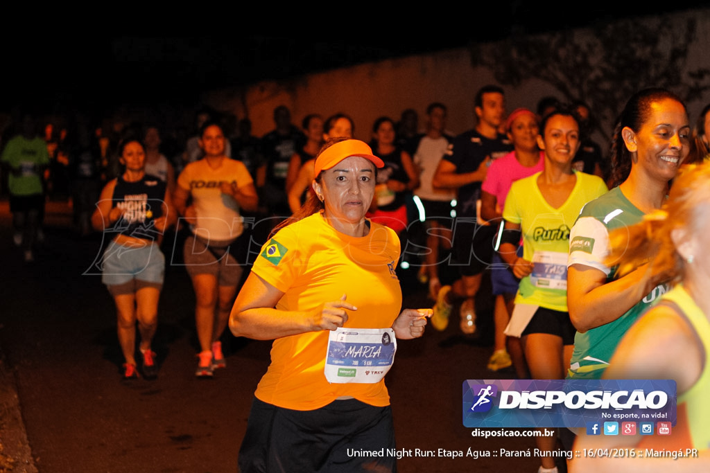 Unimed Night Run: Etapa Água :: Paraná Running 2016