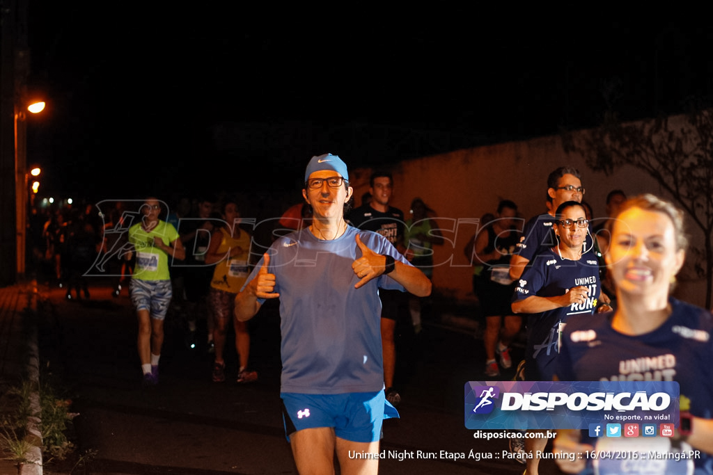 Unimed Night Run: Etapa Água :: Paraná Running 2016