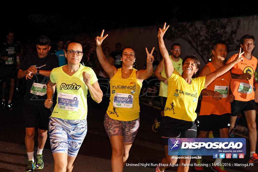 Unimed Night Run: Etapa Água :: Paraná Running 2016