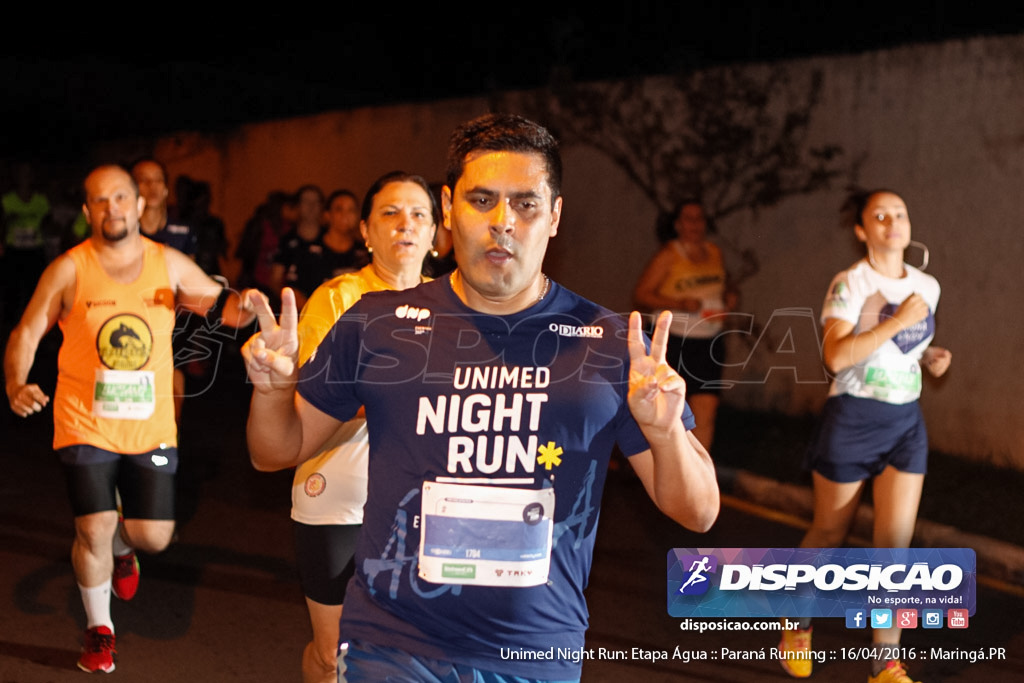 Unimed Night Run: Etapa Água :: Paraná Running 2016