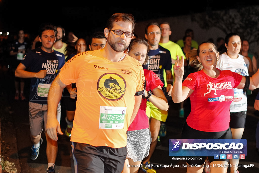 Unimed Night Run: Etapa Água :: Paraná Running 2016