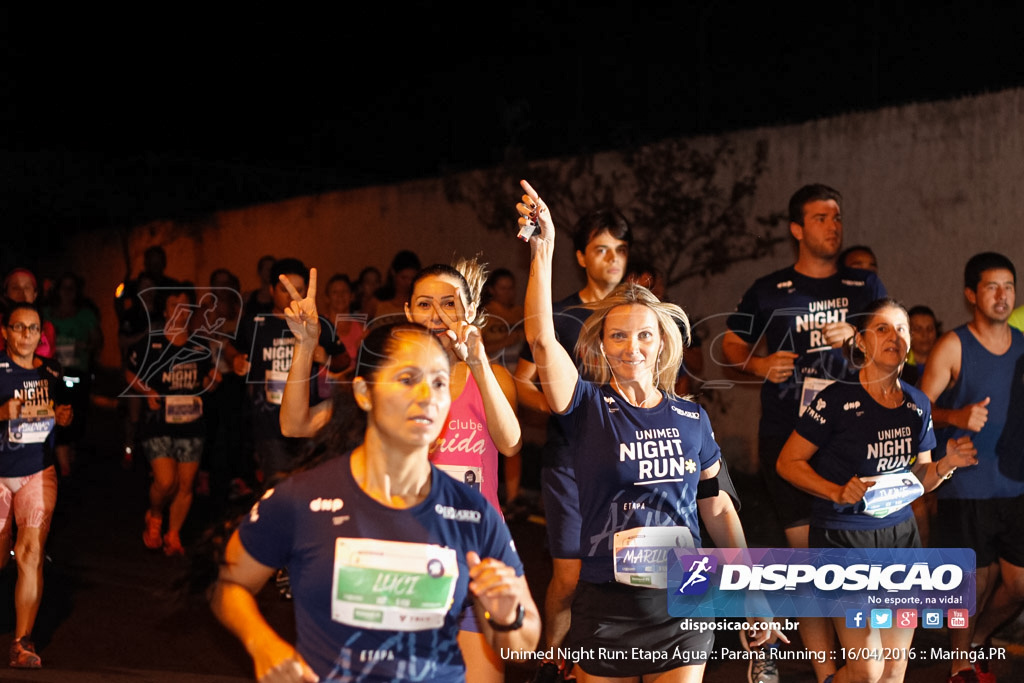 Unimed Night Run: Etapa Água :: Paraná Running 2016