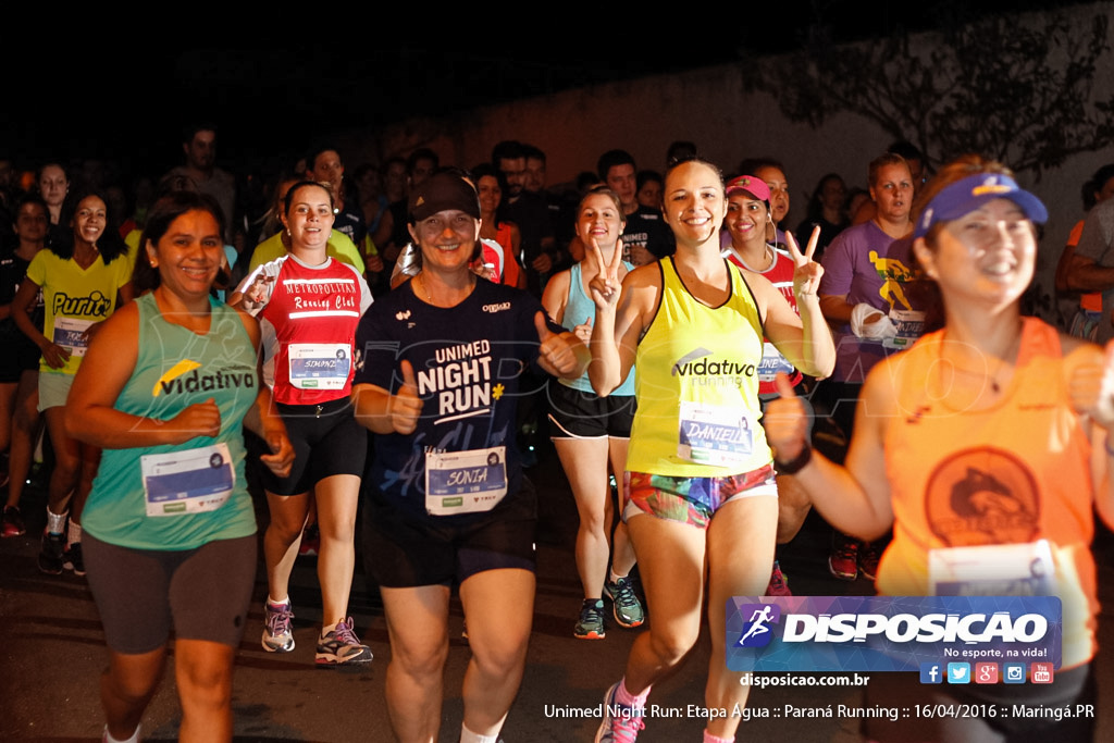 Unimed Night Run: Etapa Água :: Paraná Running 2016