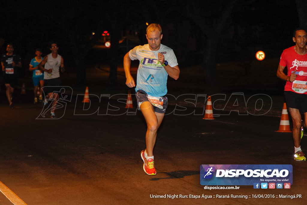 Unimed Night Run: Etapa Água :: Paraná Running 2016