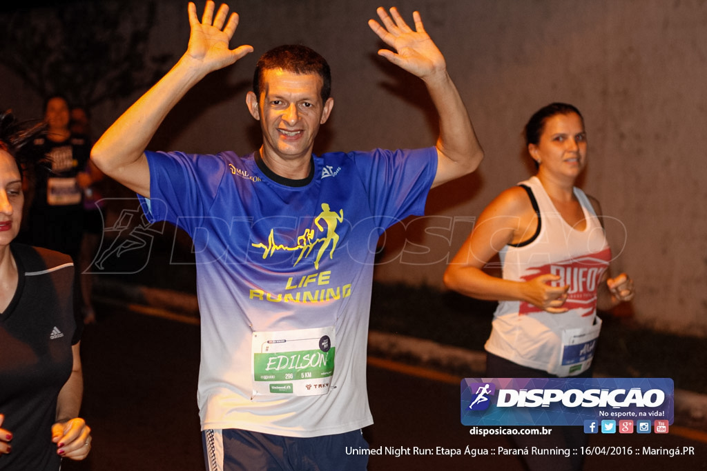 Unimed Night Run: Etapa Água :: Paraná Running 2016