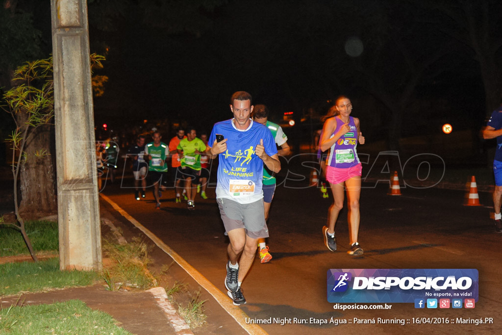 Unimed Night Run: Etapa Água :: Paraná Running 2016