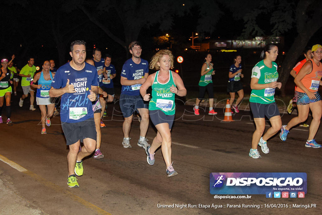 Unimed Night Run: Etapa Água :: Paraná Running 2016