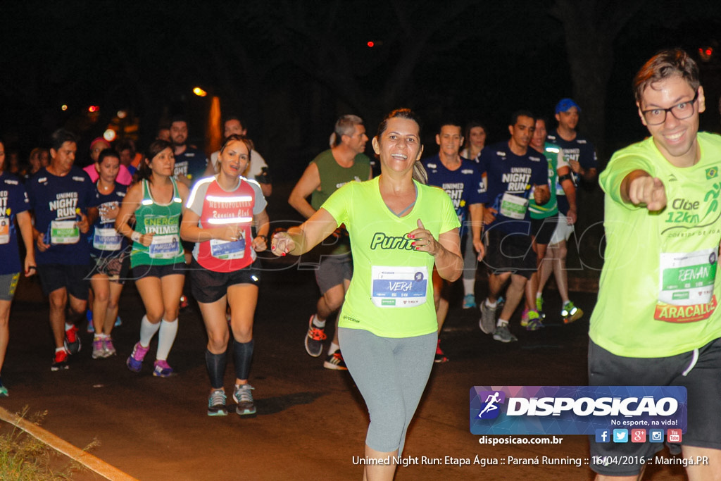 Unimed Night Run: Etapa Água :: Paraná Running 2016