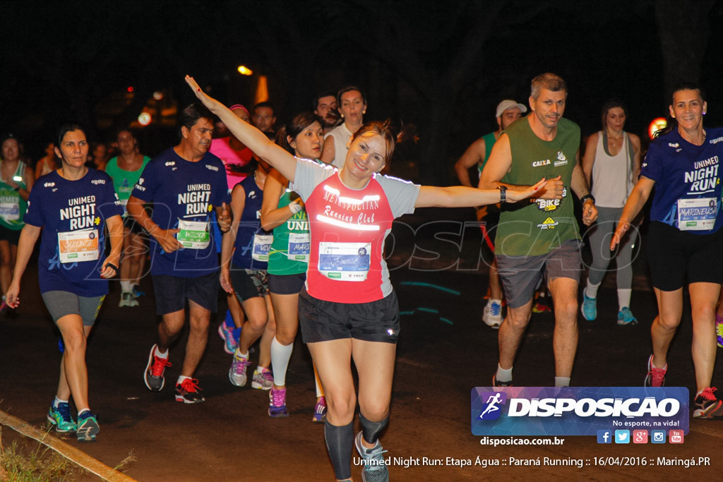 Unimed Night Run: Etapa Água :: Paraná Running 2016