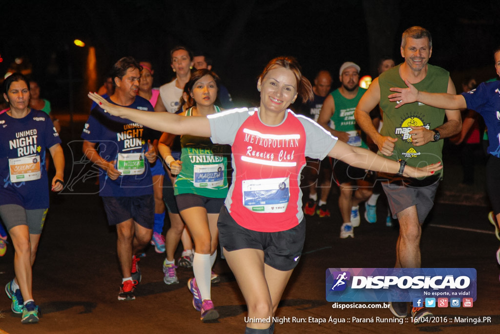 Unimed Night Run: Etapa Água :: Paraná Running 2016