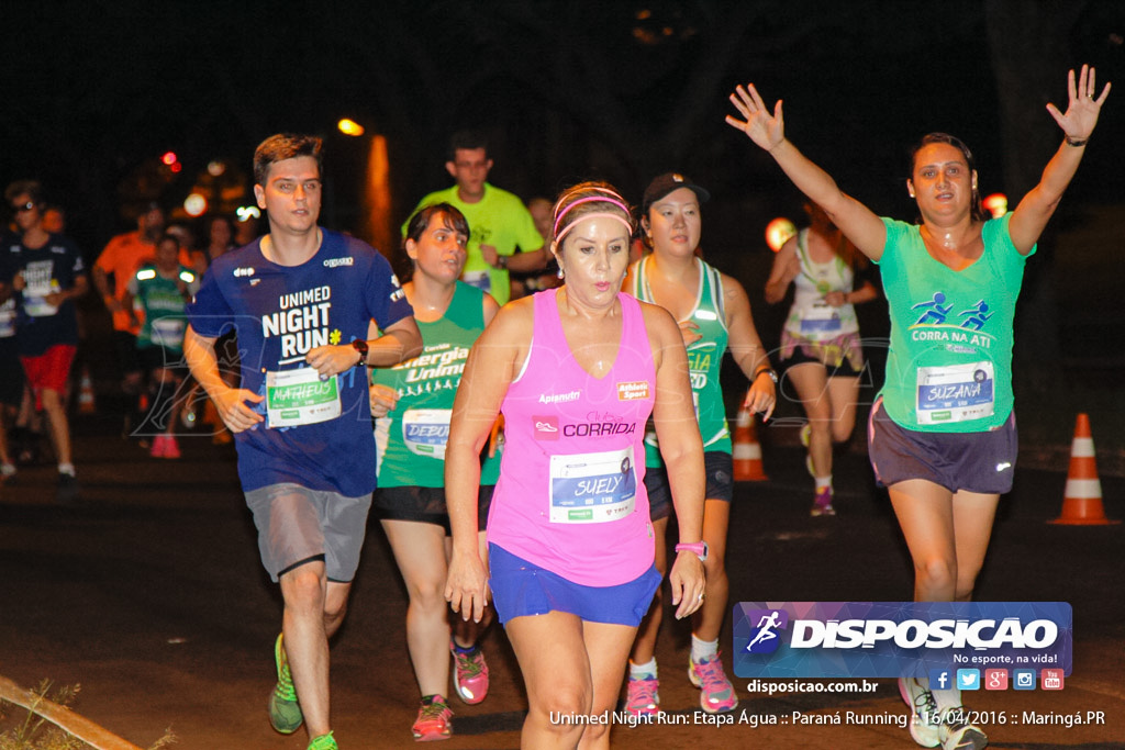 Unimed Night Run: Etapa Água :: Paraná Running 2016