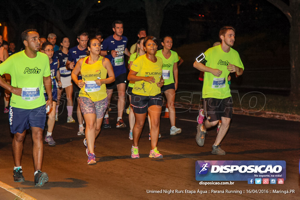 Unimed Night Run: Etapa Água :: Paraná Running 2016