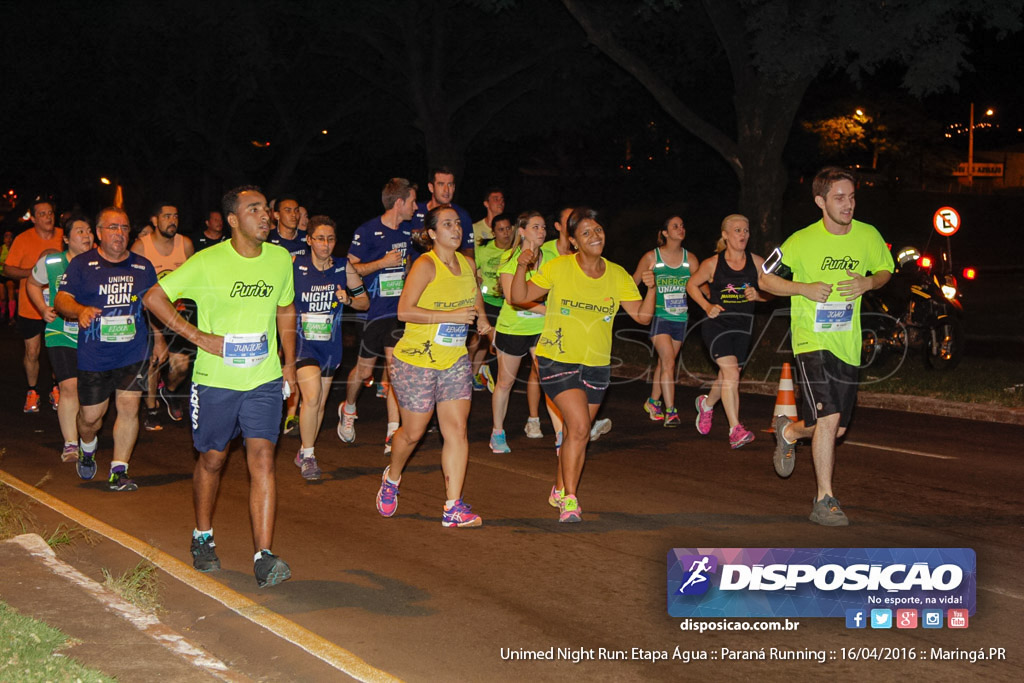 Unimed Night Run: Etapa Água :: Paraná Running 2016