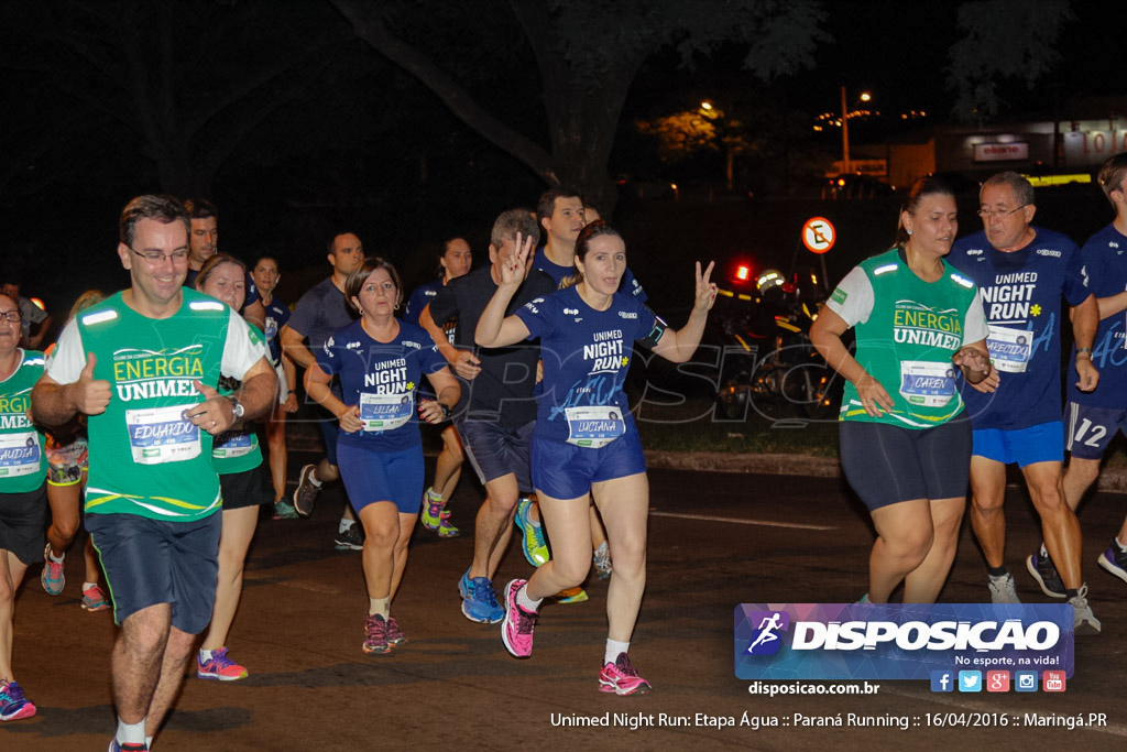 Unimed Night Run: Etapa Água :: Paraná Running 2016