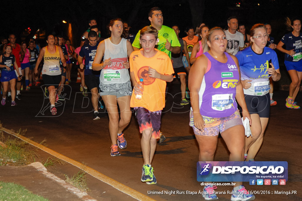 Unimed Night Run: Etapa Água :: Paraná Running 2016