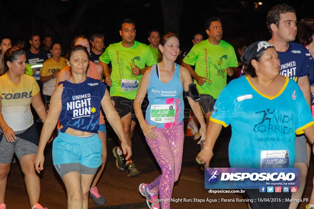 Unimed Night Run: Etapa Água :: Paraná Running 2016