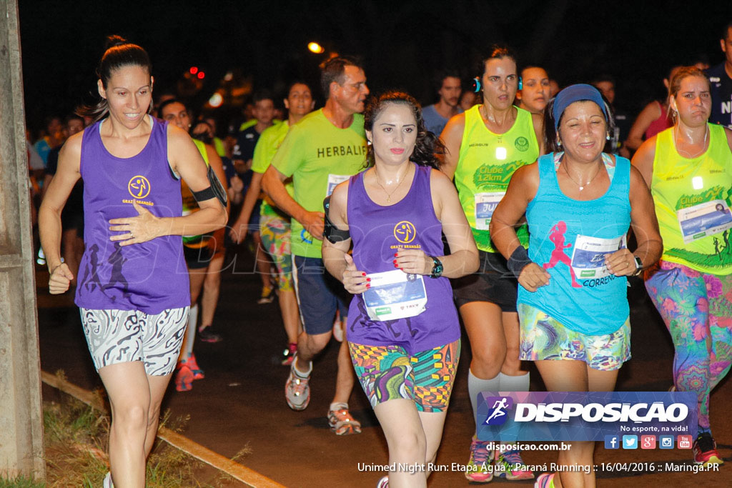 Unimed Night Run: Etapa Água :: Paraná Running 2016