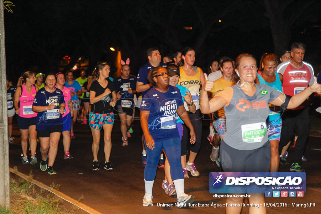 Unimed Night Run: Etapa Água :: Paraná Running 2016