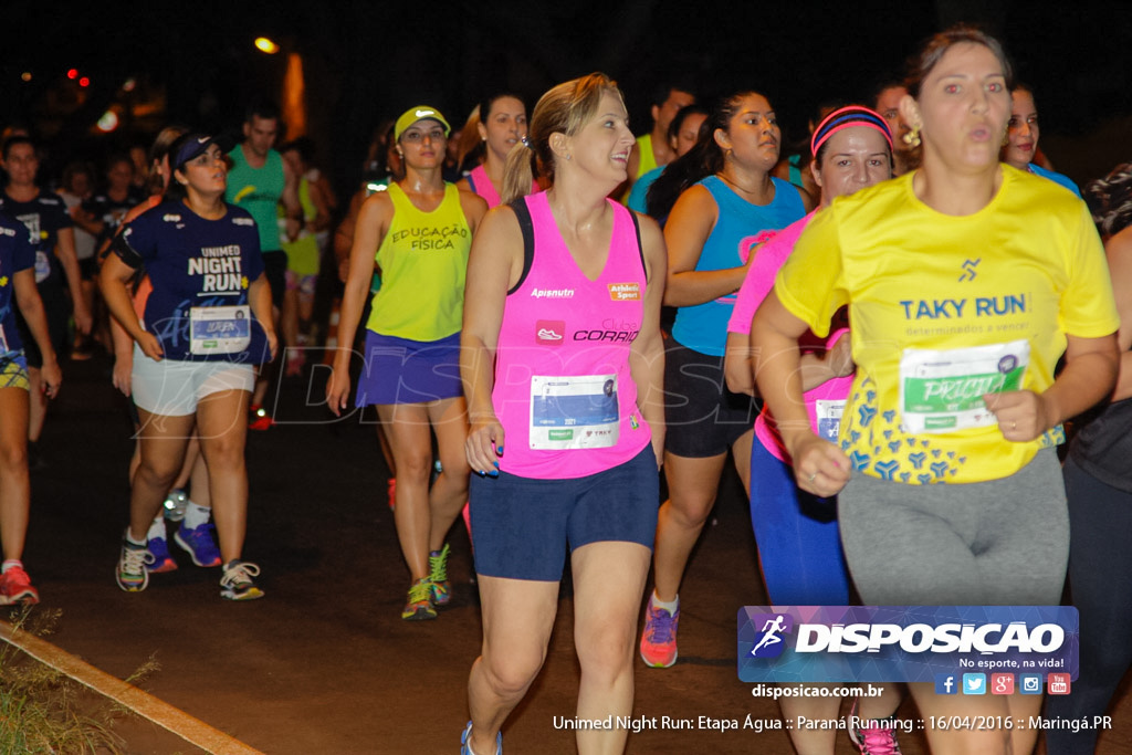 Unimed Night Run: Etapa Água :: Paraná Running 2016