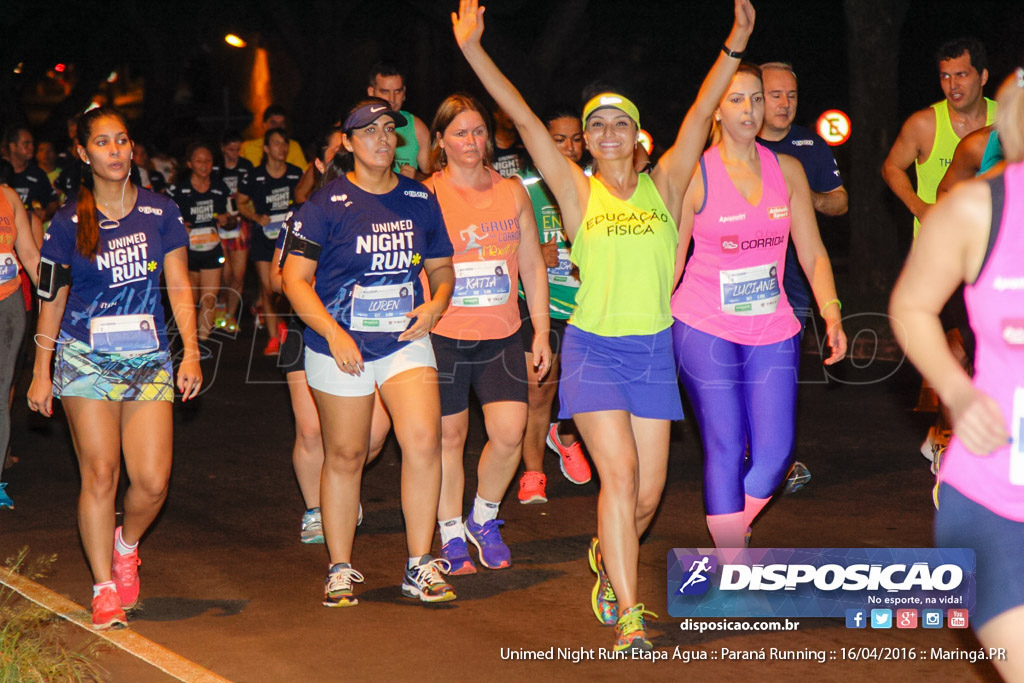 Unimed Night Run: Etapa Água :: Paraná Running 2016