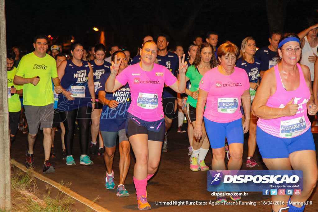 Unimed Night Run: Etapa Água :: Paraná Running 2016