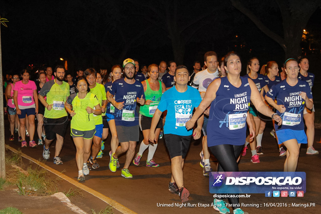 Unimed Night Run: Etapa Água :: Paraná Running 2016