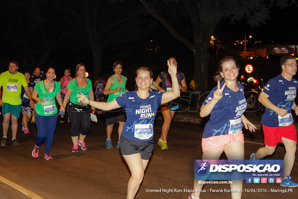 Unimed Night Run: Etapa Água :: Paraná Running 2016