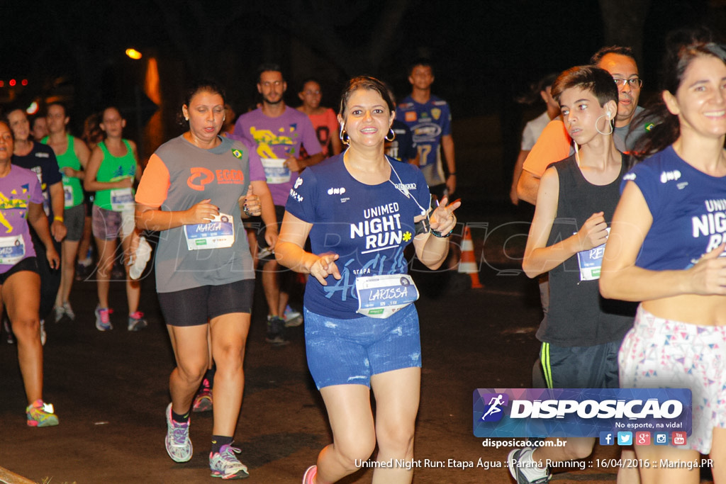 Unimed Night Run: Etapa Água :: Paraná Running 2016