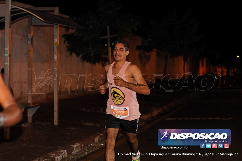 Unimed Night Run: Etapa Água :: Paraná Running 2016