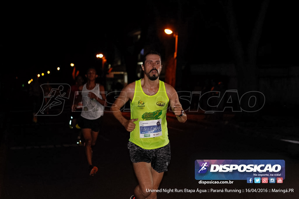 Unimed Night Run: Etapa Água :: Paraná Running 2016