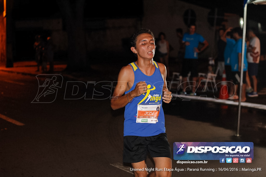 Unimed Night Run: Etapa Água :: Paraná Running 2016