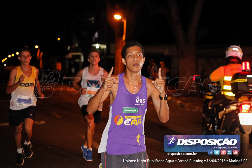 Unimed Night Run: Etapa Água :: Paraná Running 2016