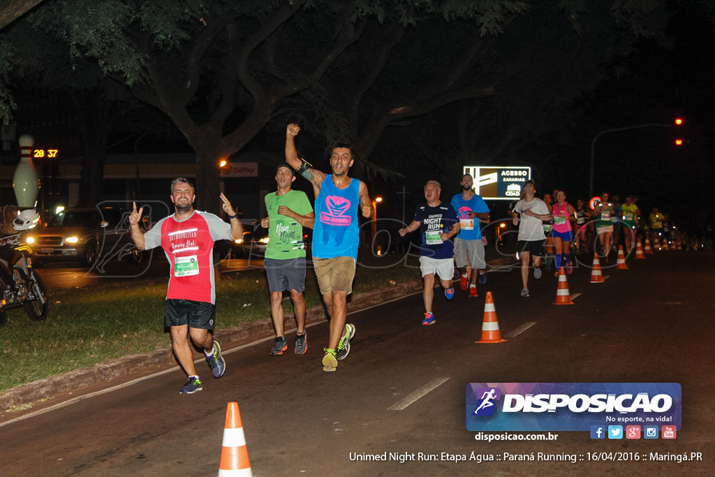 Unimed Night Run: Etapa Água :: Paraná Running 2016