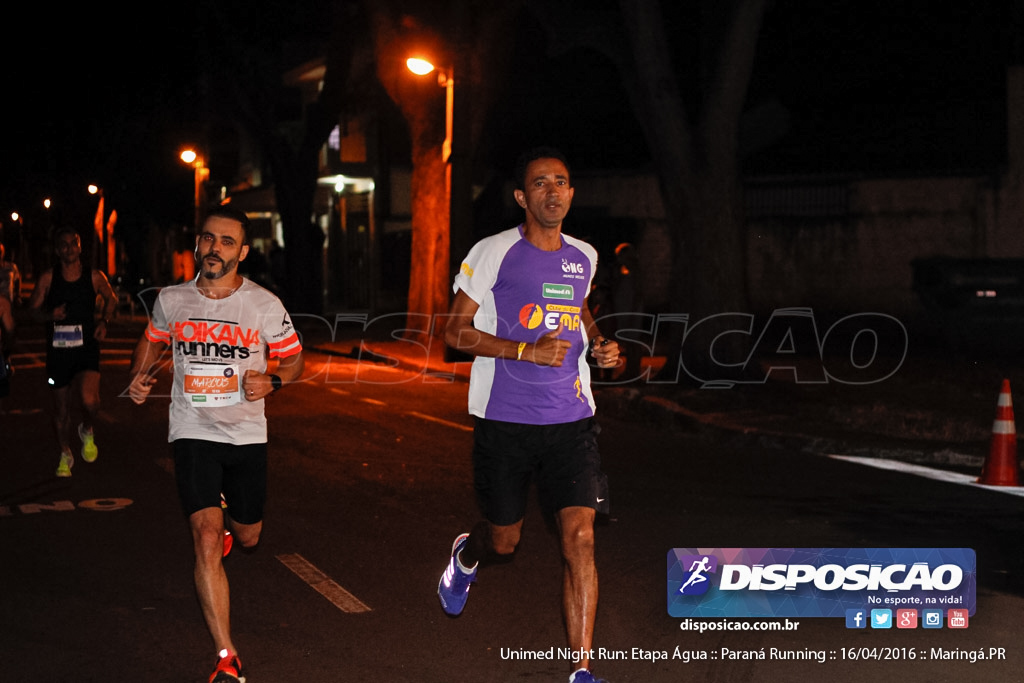 Unimed Night Run: Etapa Água :: Paraná Running 2016