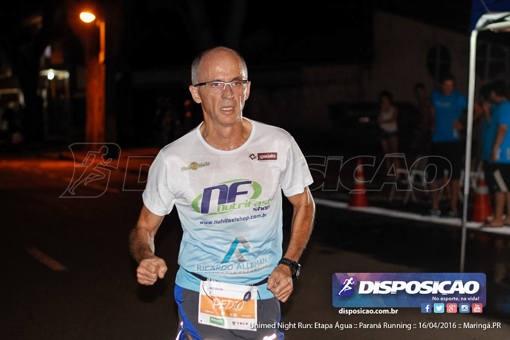 Unimed Night Run: Etapa Água :: Paraná Running 2016