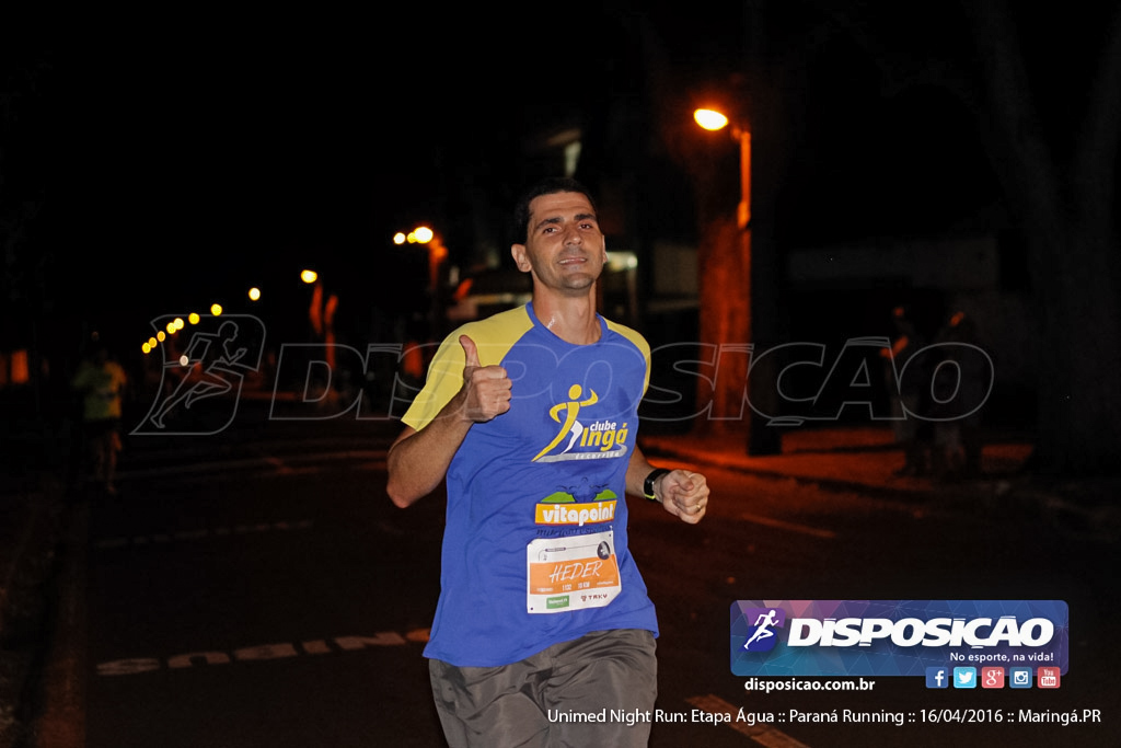 Unimed Night Run: Etapa Água :: Paraná Running 2016