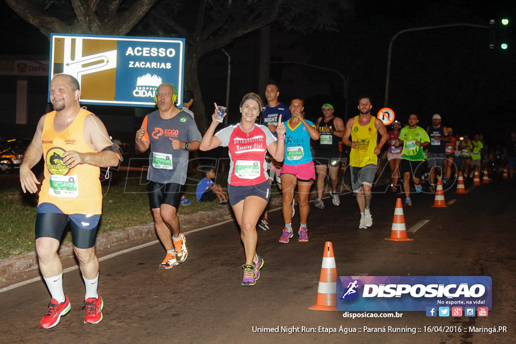 Unimed Night Run: Etapa Água :: Paraná Running 2016