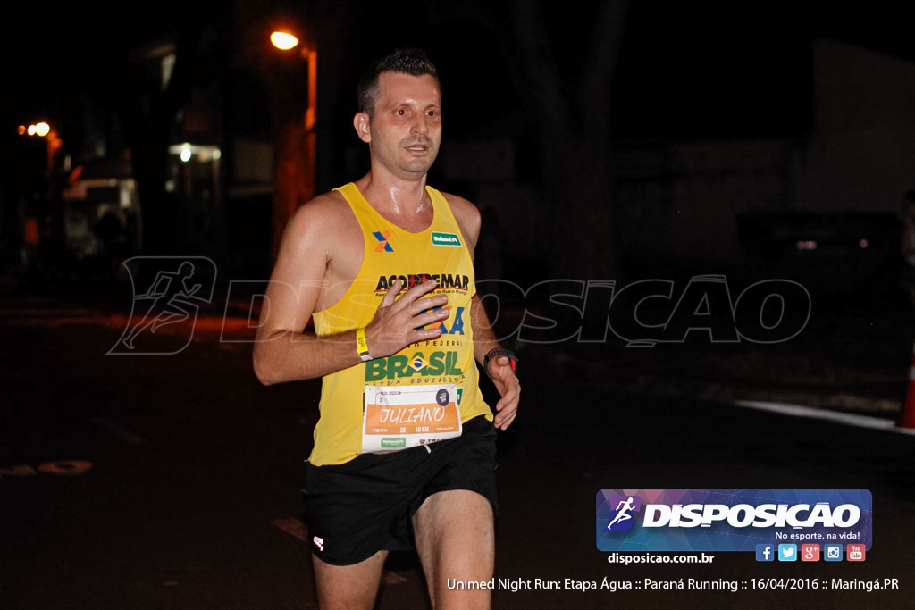 Unimed Night Run: Etapa Água :: Paraná Running 2016