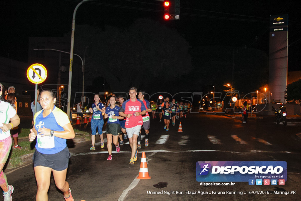 Unimed Night Run: Etapa Água :: Paraná Running 2016