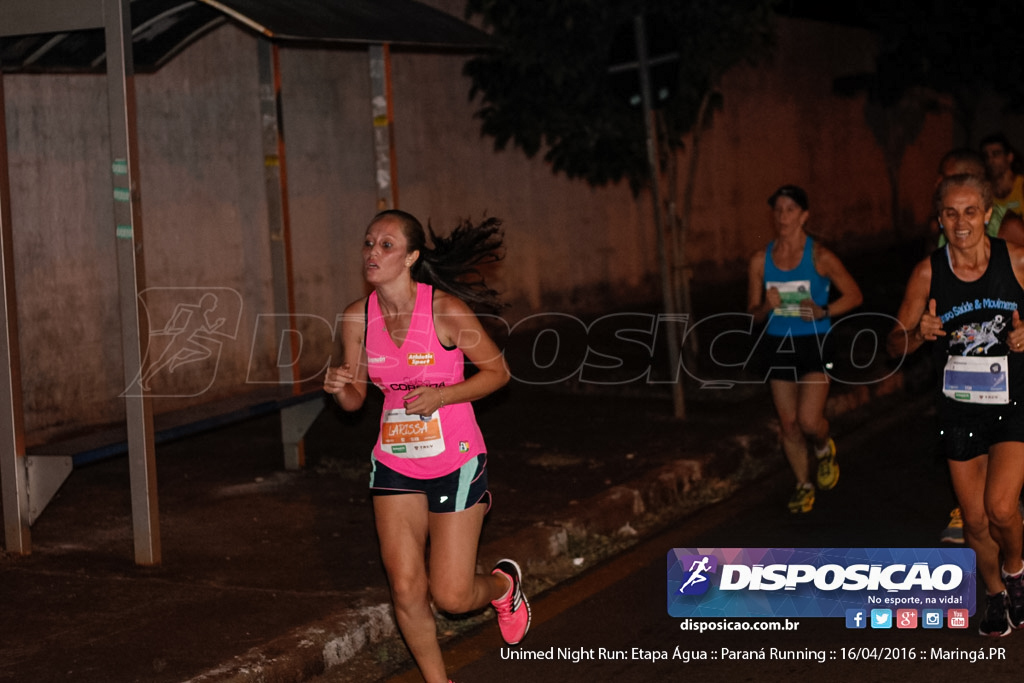 Unimed Night Run: Etapa Água :: Paraná Running 2016