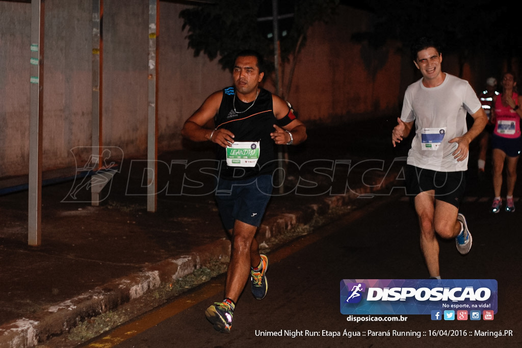 Unimed Night Run: Etapa Água :: Paraná Running 2016