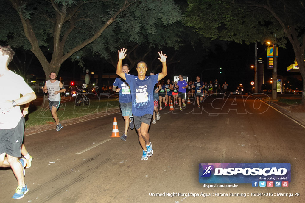 Unimed Night Run: Etapa Água :: Paraná Running 2016