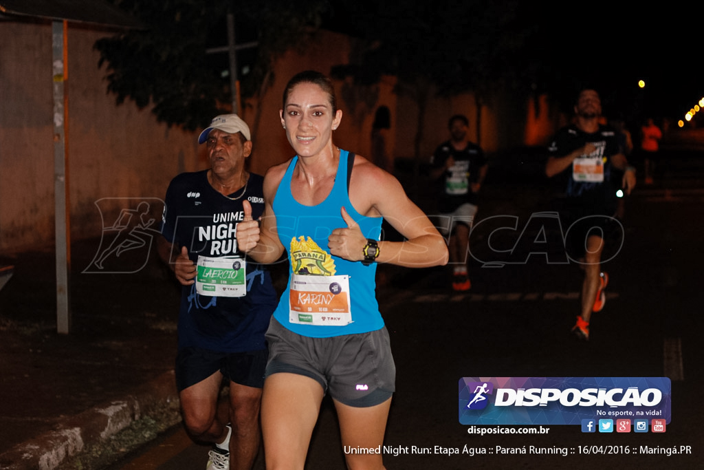 Unimed Night Run: Etapa Água :: Paraná Running 2016