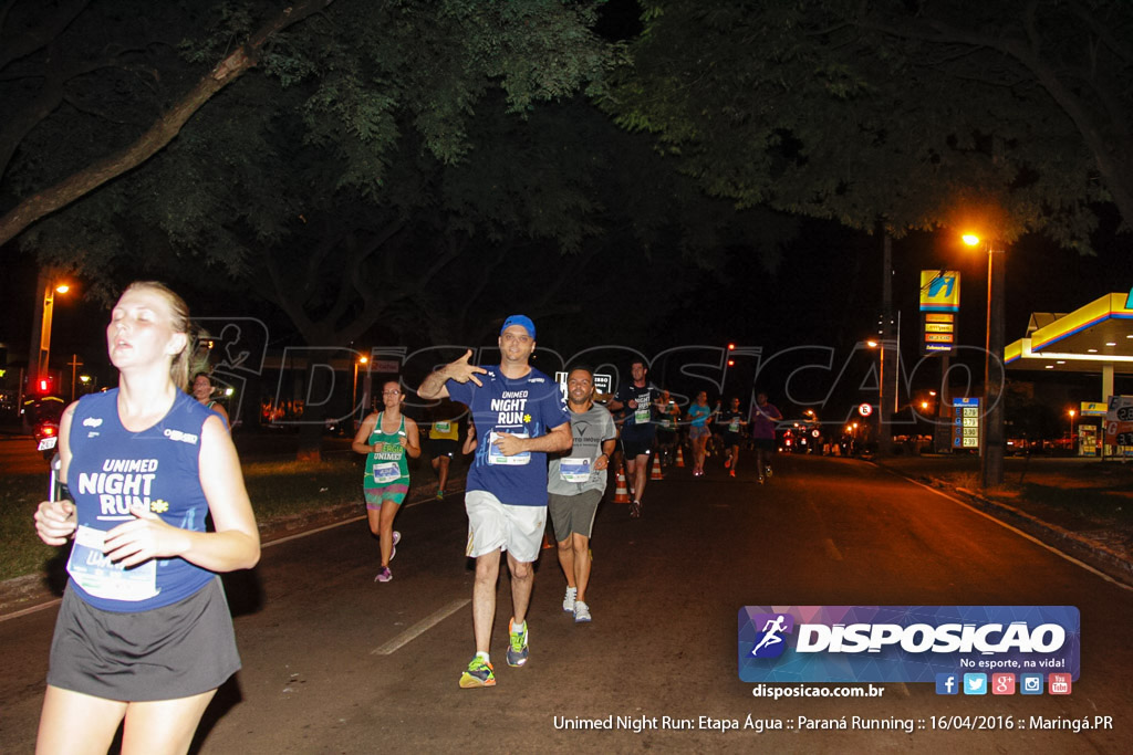 Unimed Night Run: Etapa Água :: Paraná Running 2016