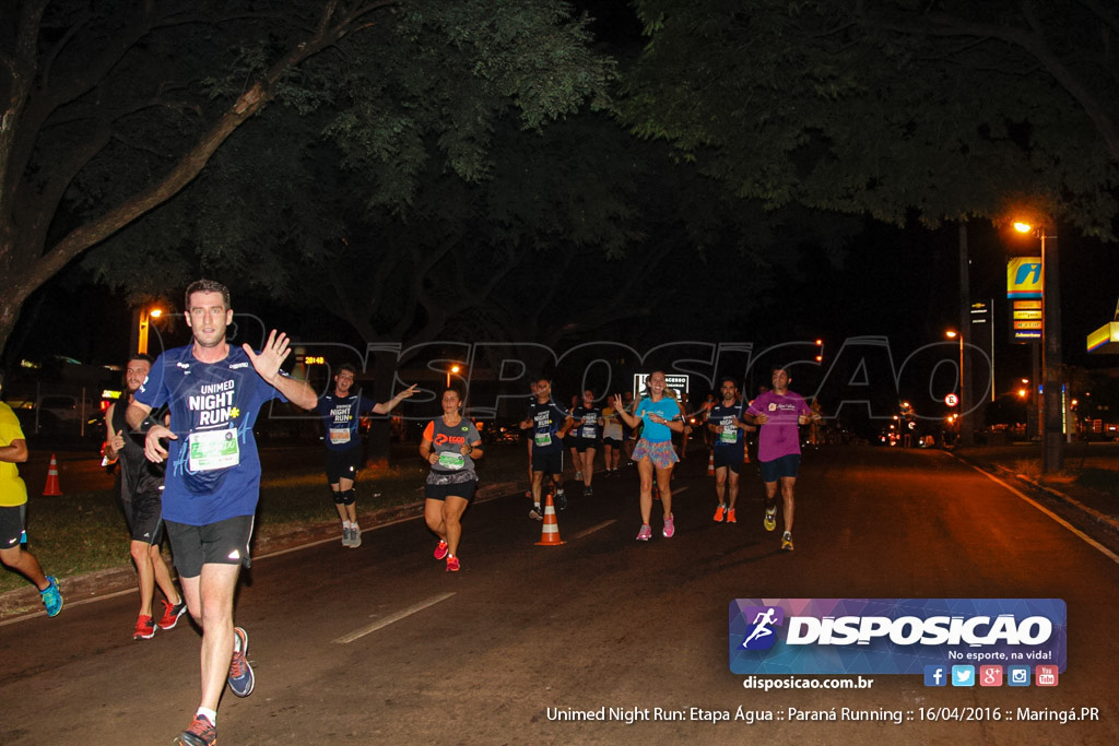 Unimed Night Run: Etapa Água :: Paraná Running 2016