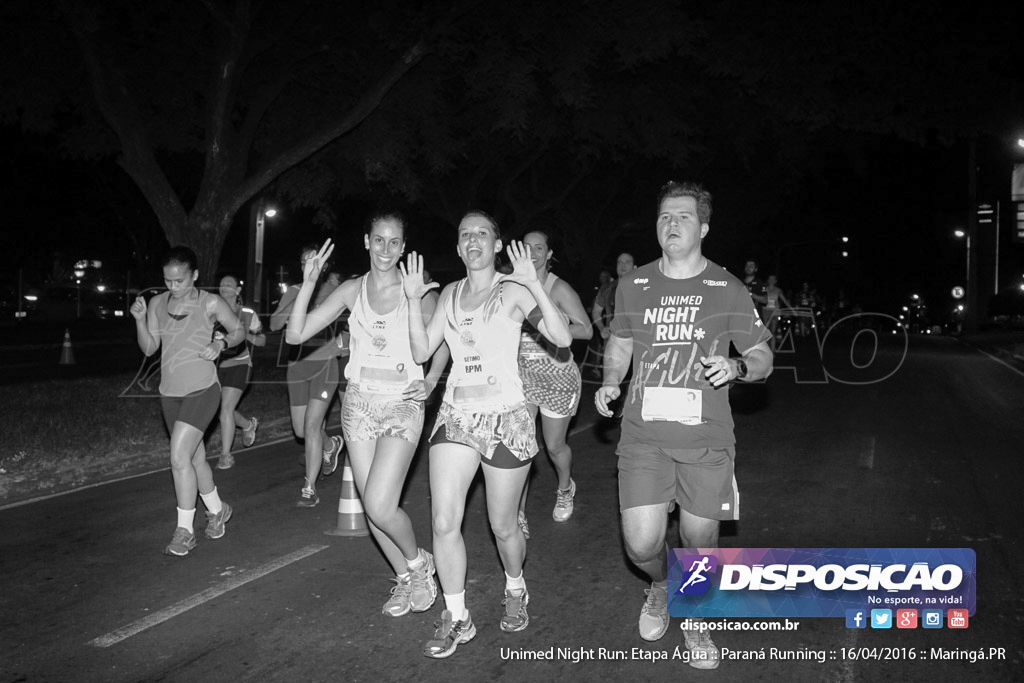 Unimed Night Run: Etapa Água :: Paraná Running 2016