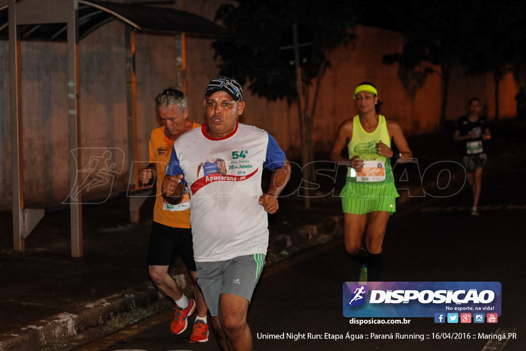 Unimed Night Run: Etapa Água :: Paraná Running 2016