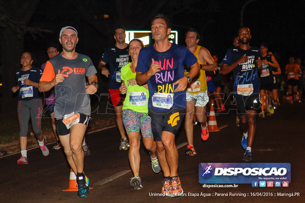 Unimed Night Run: Etapa Água :: Paraná Running 2016